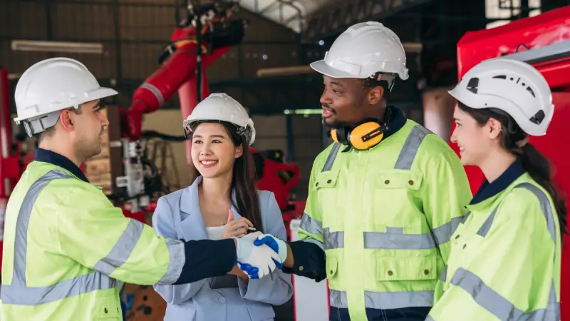 a group of people wearing safety gear and smiling 2024 07 30 01 14 14 utc