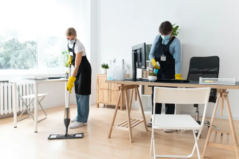 people taking care office cleaning 2