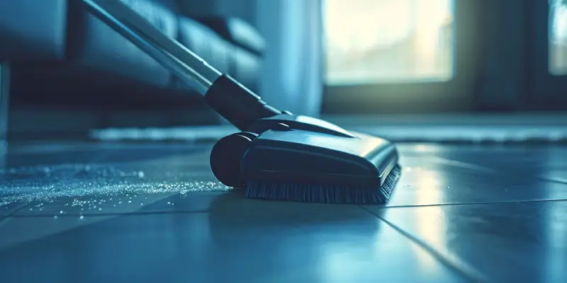 vacuum cleaner tackling heavily soiled floor 2