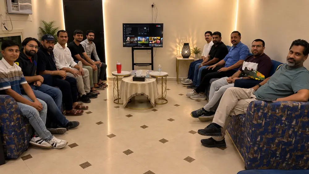 Social event for saudi team
